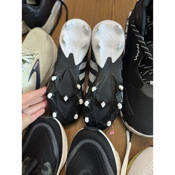 Adidas Predator Freak .3 Frim Ground Black White Cleats Youth Boy's Sz 5 NBS190 - Picture 6 of 6